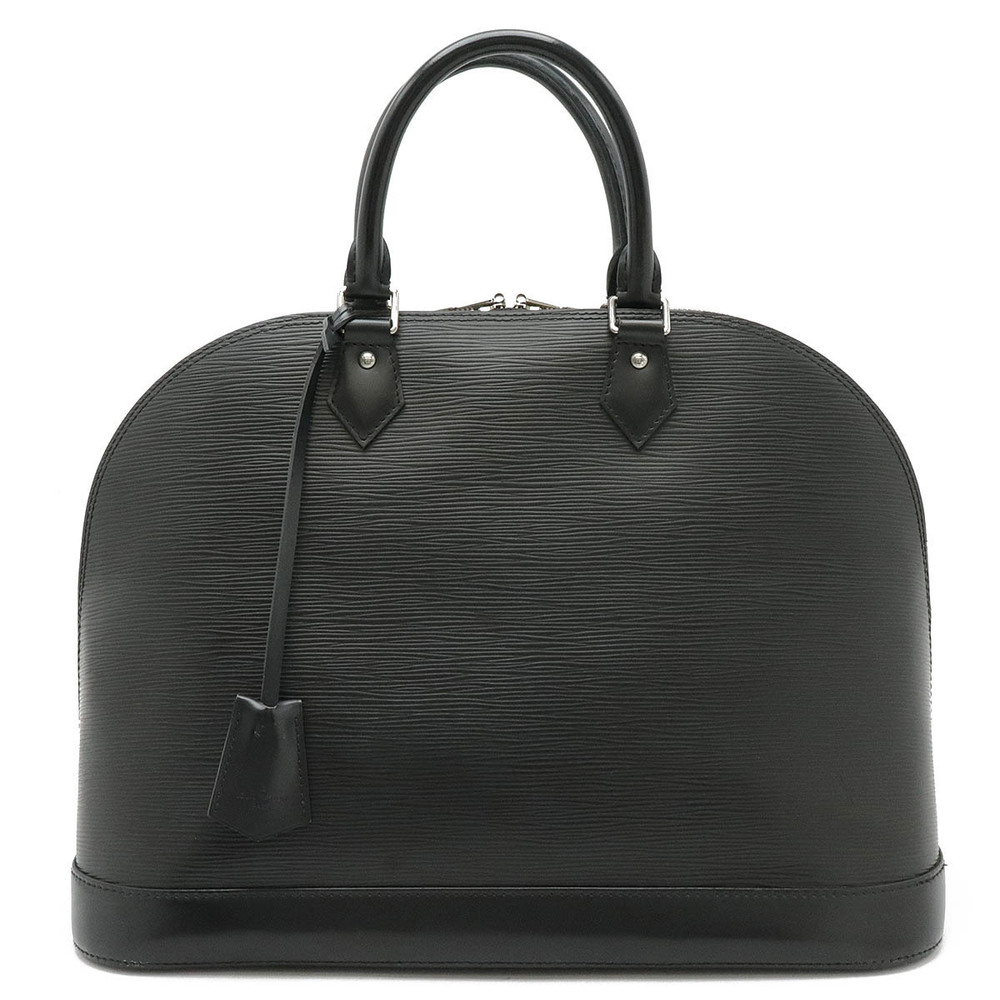 LOUIS VUITTON Epi Alma Handbag Leather Noir Black